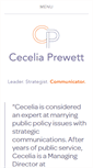 Mobile Screenshot of ceceliaprewett.com